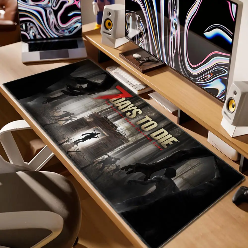 7 Days to Die Large Mouse Pad Gaming Mouse Pad PC Gamer Computer Mouse Mat Big Mousepad XXL Carpet Keyboard Desk Mat Mause Pad