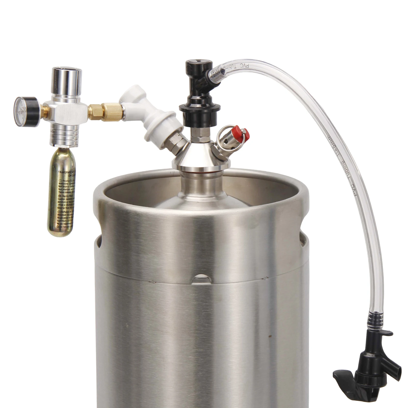 Homebrew Ball Lock Disconnect Beer Keg Connector Dispenser 1/4\