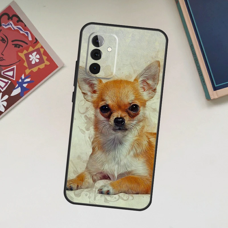 Chihuahua pies dla Samsung Galaxy A33 A53 A13 A23 A52 A32 A22 A12 A51 A71 A15 A25 A14 A34 A54 etui na telefon