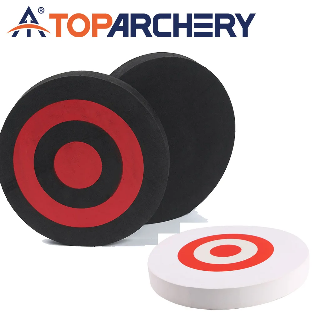 1 Piece 25*3 Cm Round EVA Foam Arrow Target Portable Archery Arrow Target Moving Hunting Practice Accessories for Outdoor