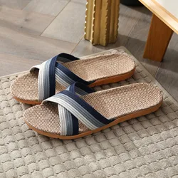 Vintage Anti-slip Casual Man Platform Retro Shoes Soft Walking Shoe Summer Casual Fashion Sandals Home Bathroom Slippers