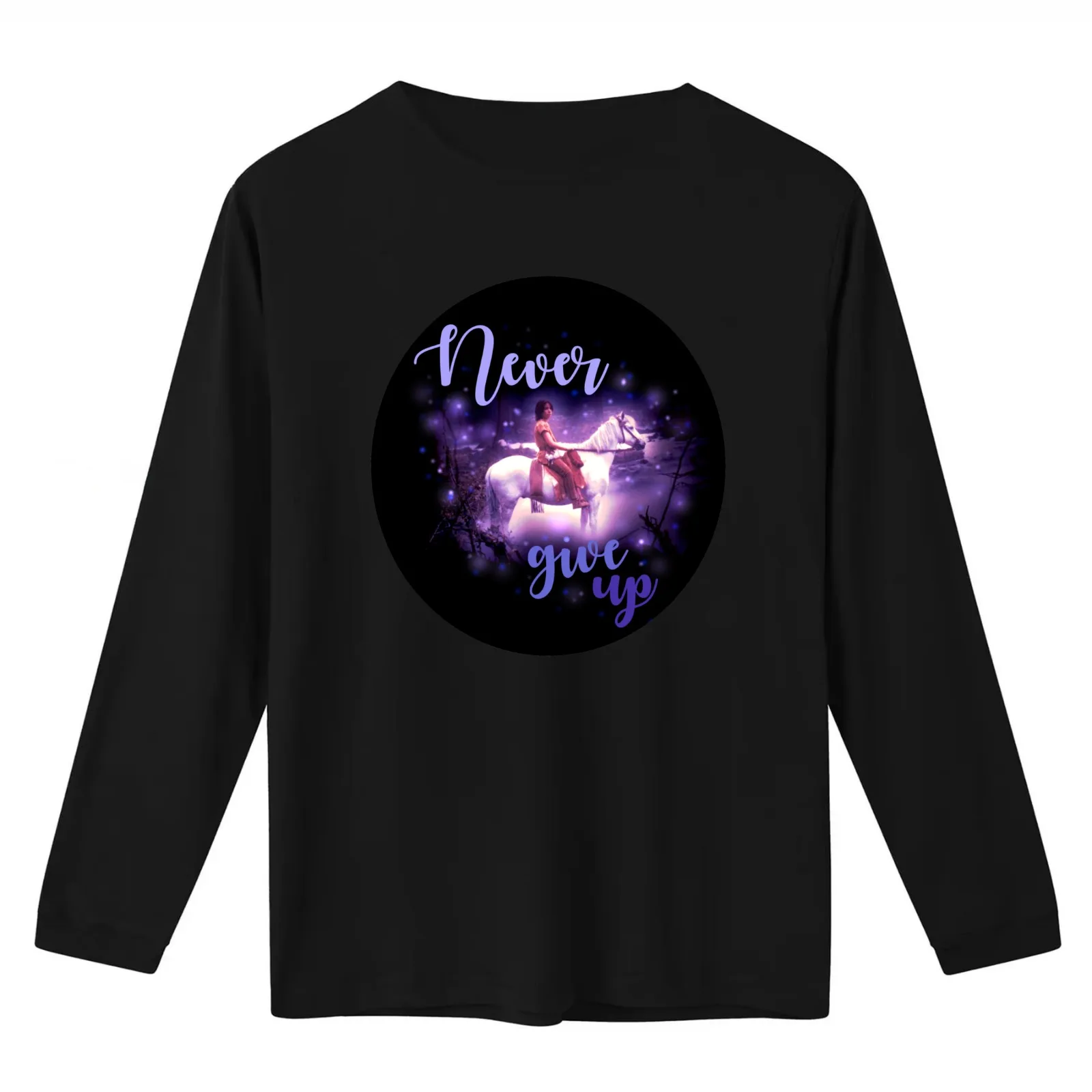 Neverending Story Artax and Atreyu T-Shirt Summer Casual Cotton Tee Oversized Streetwear Tops Vintage Graphic Print