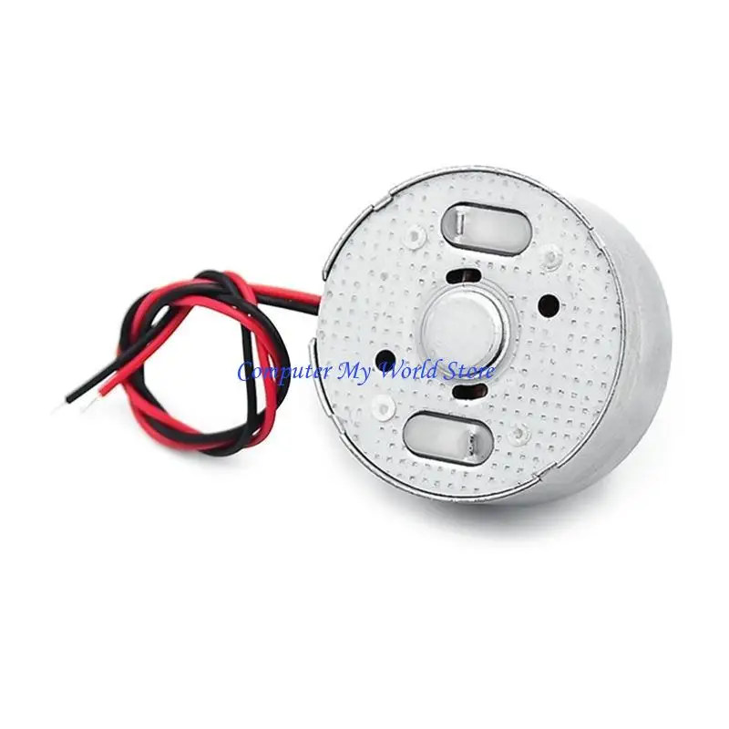 RF-300ファンモーターマイクロブラシモーター電気トイモーターハンドヘルドファンモーター高速DC1.5-6.0V電圧範囲