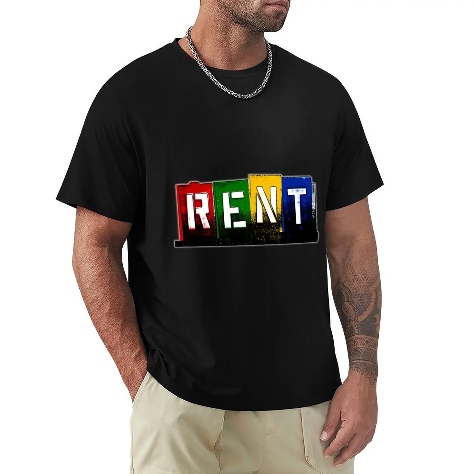 RENT - Musical T-Shirt Essential Solid Color T-Shirt