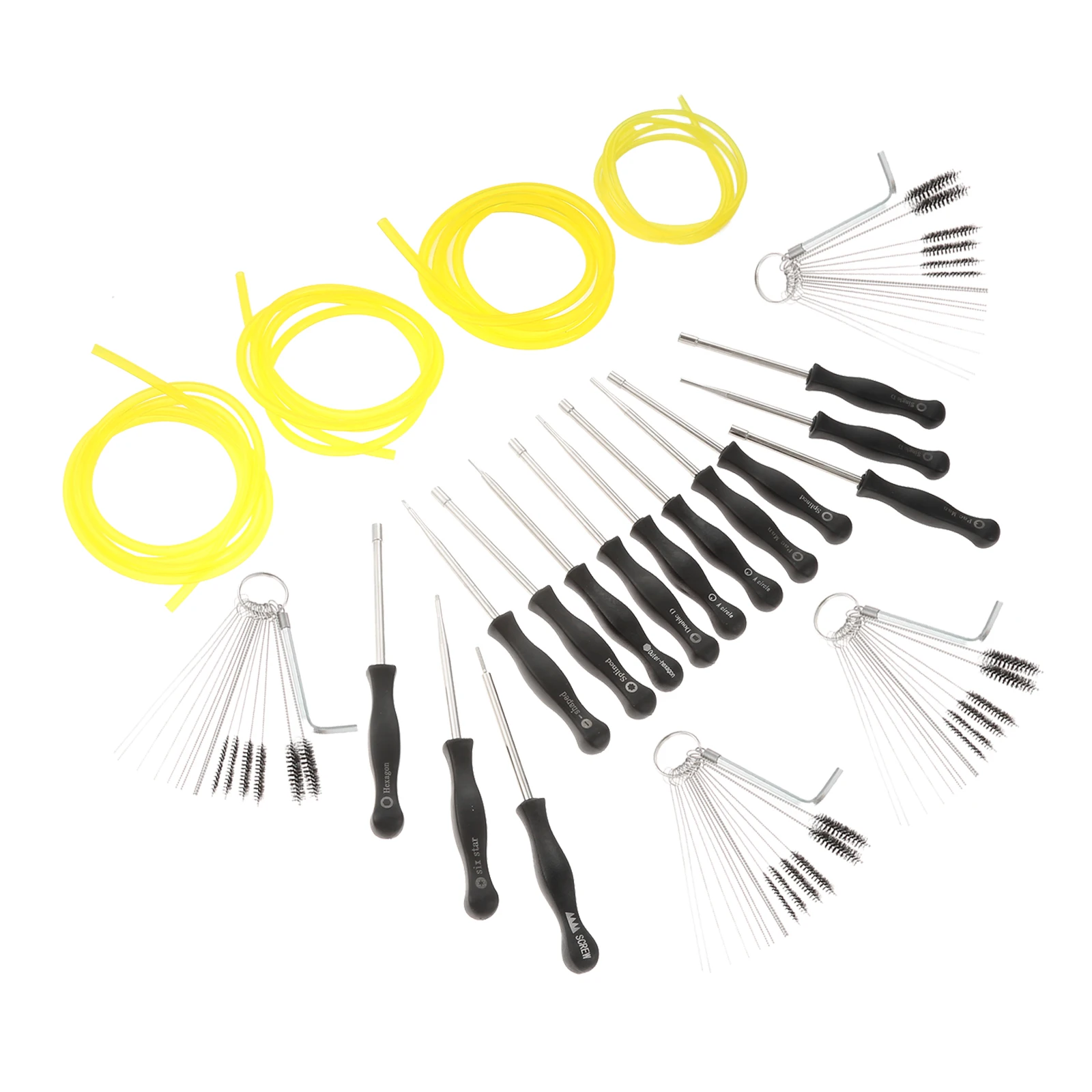 14Pcs Carburetor Adjustment Tool Screwdriver Kit For String Trimmer Edger Hedge Trimmer Brush Cutter For Sthil Poulan Husqvarna