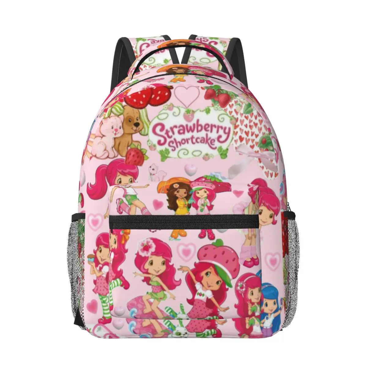 Like-Strawberry-Shortcake New Fashion zaino da College impermeabile ad alta capacità borsa da viaggio per Laptop alla moda