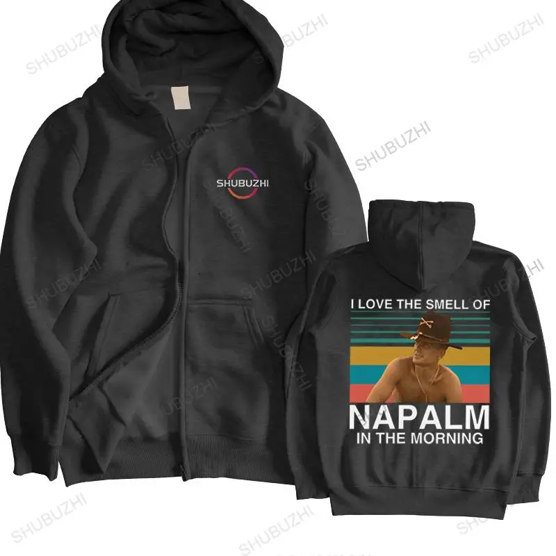 Trendy Men's Bill Kilgore Apocalypse Now hoody Cotton jacket I Love The Smell of Napalm in The Morning cool sweatshirt Tops