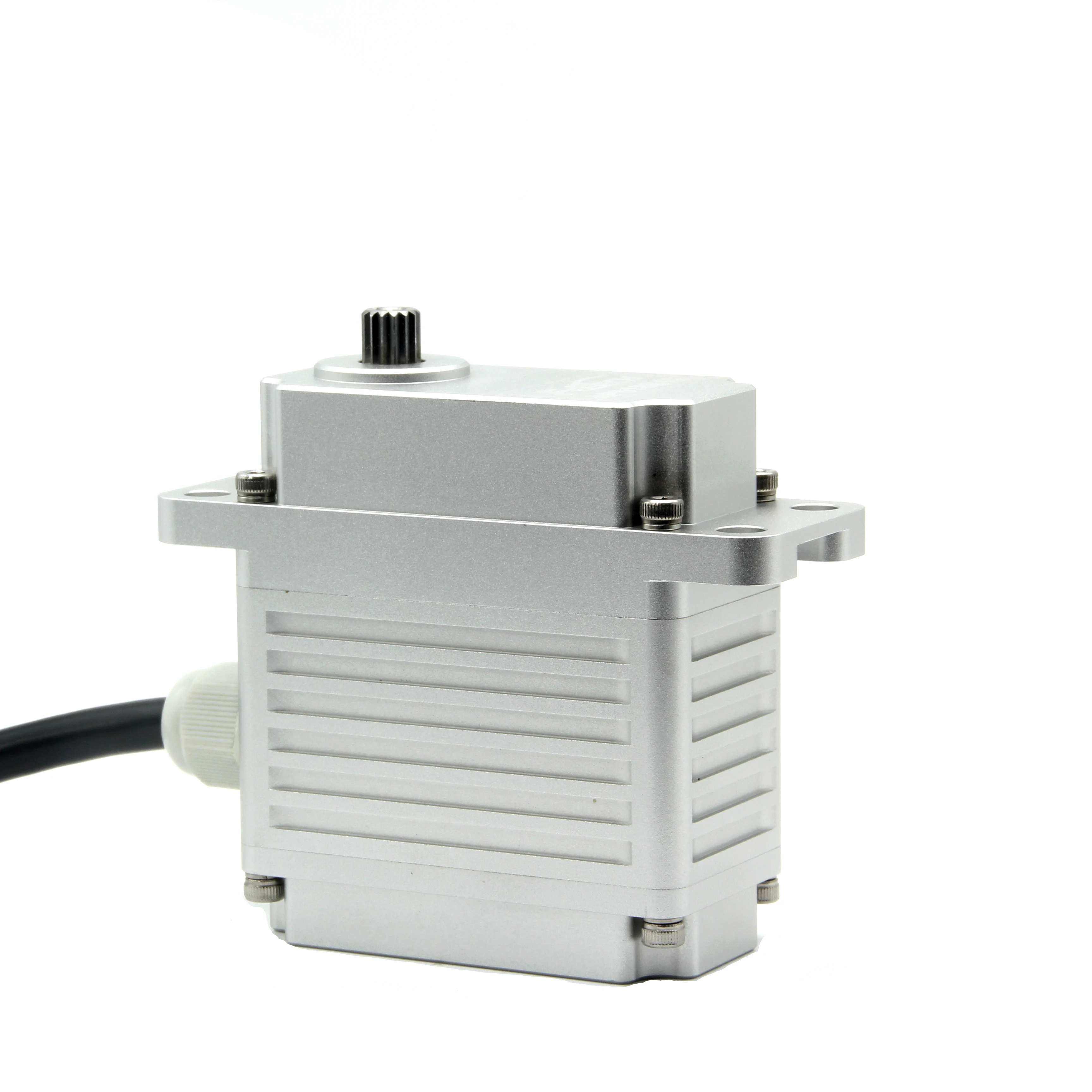 

HS-1005SGT 150 кг бесщеточный сервопривод с большим крутящим моментом, высокое напряжение, цельнометаллическая шестерня, водонепроницаемый двигатель, радиоуправляемый автомобиль, лодка, дрон, вертолет