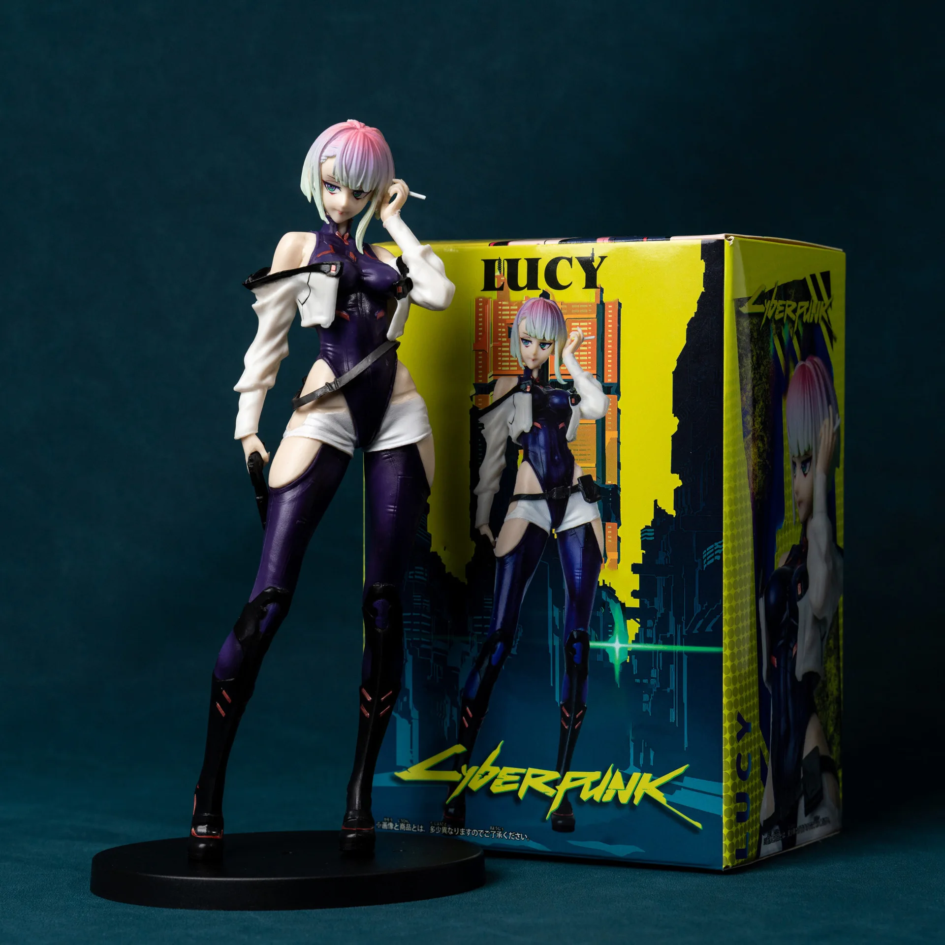 Série Anime Cyberpunk Edgerunners # 2109 Lucyna Kushinada # 2125 David Martinez Figuras de ação modelo boneca ornamento de mesa presente