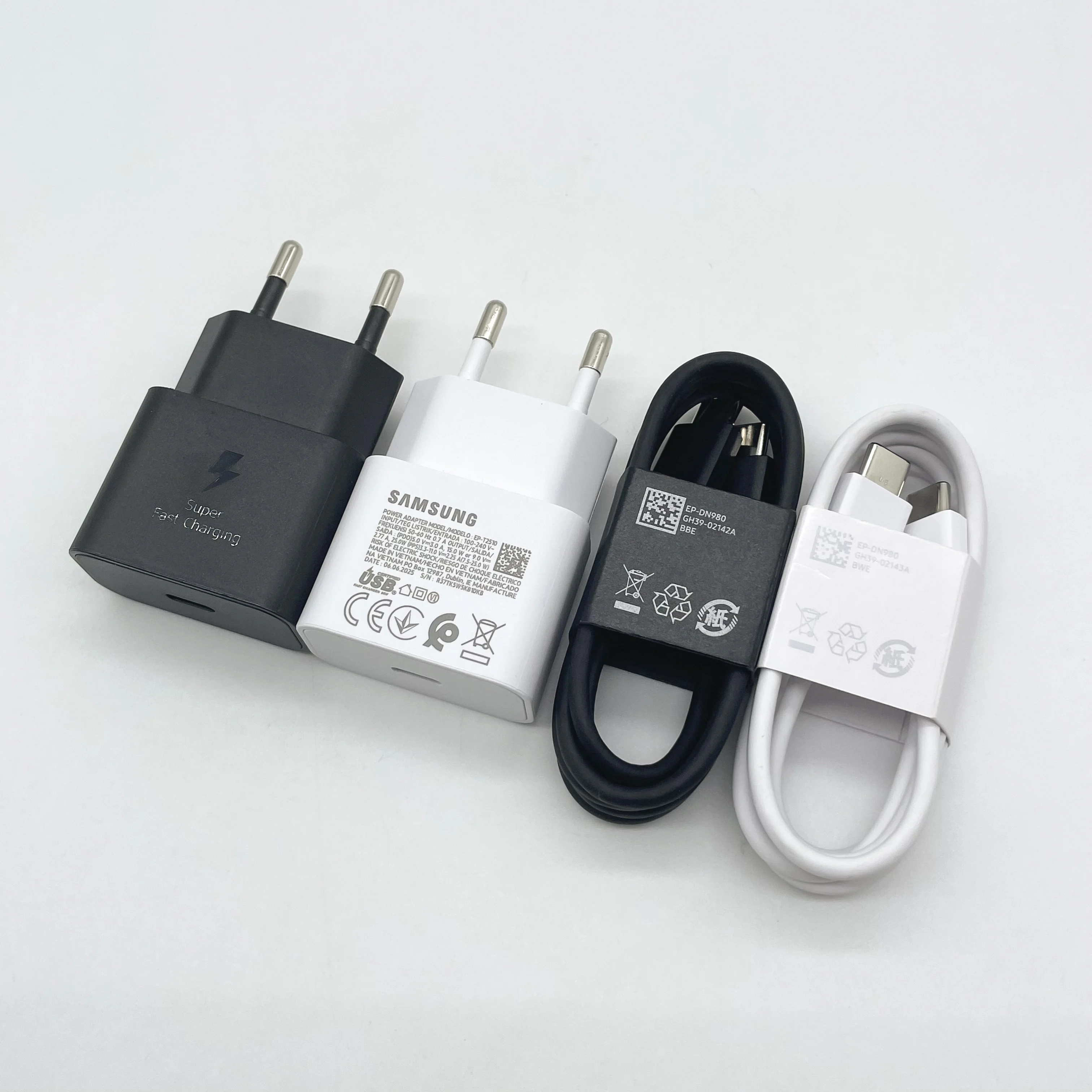 Samsung S25 25W EP-T2510 Superschnell-Ladegerät Typ-C EU-Adapter für Galaxy Z Fold 7 6 5 4 3 S24 S23 S26 Plus A26 A36 A54 – Detail 1