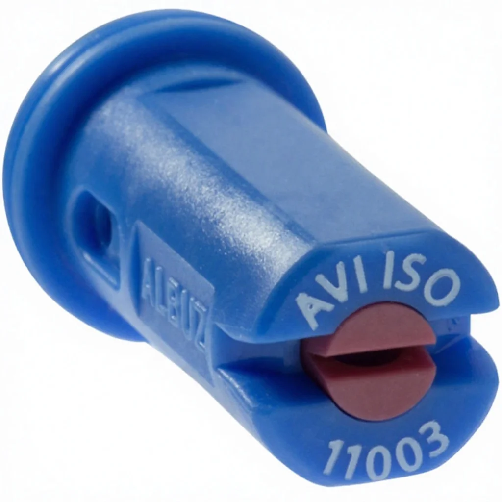 1PC Premium Agricultural Boom Spray Nozzle, VP 11004 Plastic Fan Shaped Tip with Ceramic Core & Anti-Drop Design