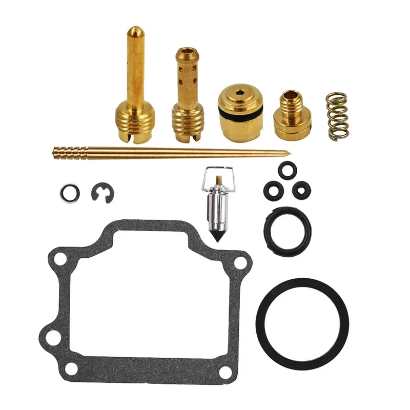 Carburetor Rebuild Repair Kit for Suzuki LT80 ATV 1987-2006 Jet Needle Main Slow Jets Float Valve Gasket