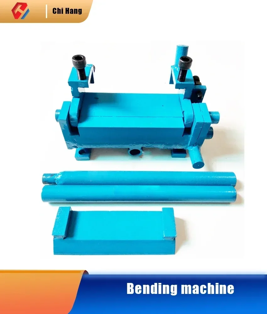 

New Two-in-one Multifunctional Manual Bending Machine Stainless Steel Iron Sheet Round Steel Bar Folding Machine Bending Mac