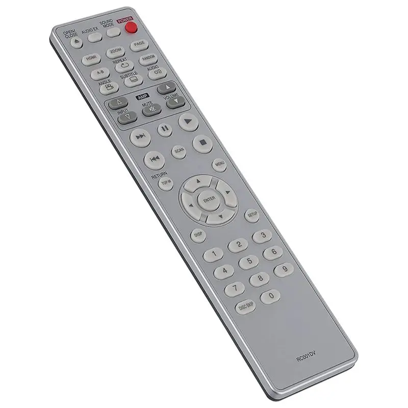 DT21 Replacement Remote Control RC001DV for MARANTZ DVD Player DV4001 DV4003 DV6001 DV7001 DV9500 Silver