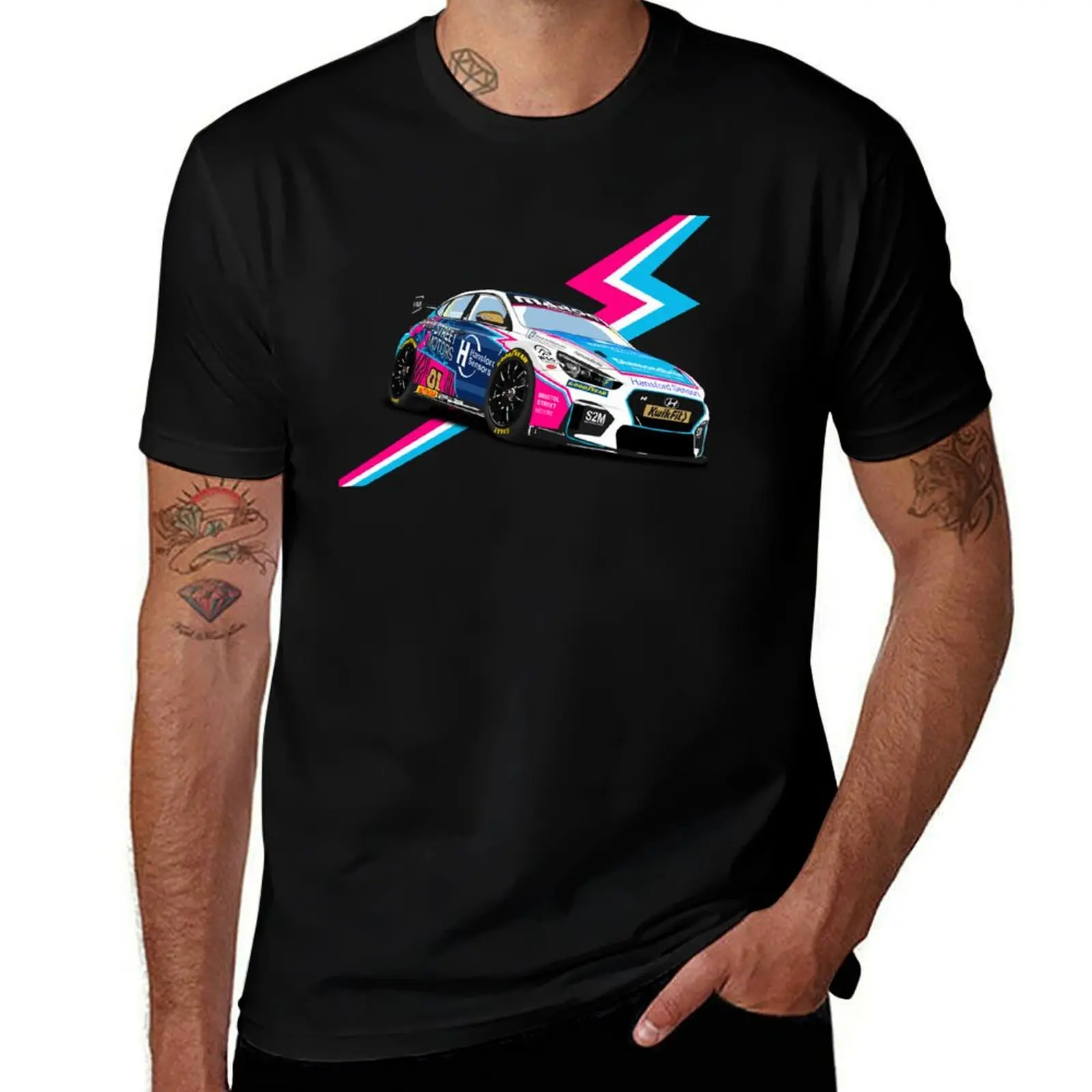 The 2022 BTCC Champ T-Shirt Casual All Match Short Sleeve T-Shirt