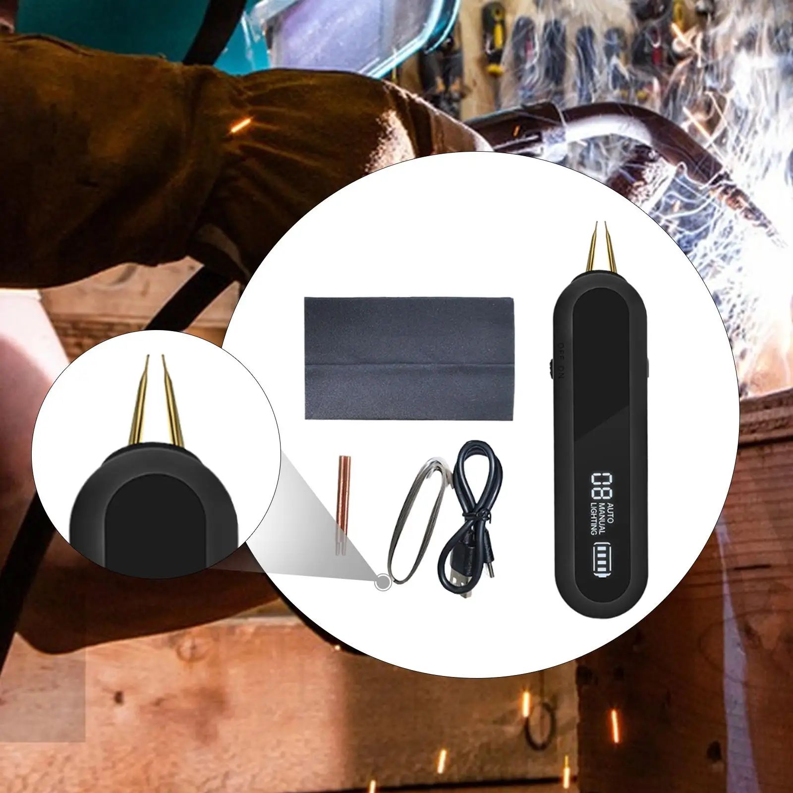 

Spot Welder High Performance Portable for Professionals Phone Repair Outdoor