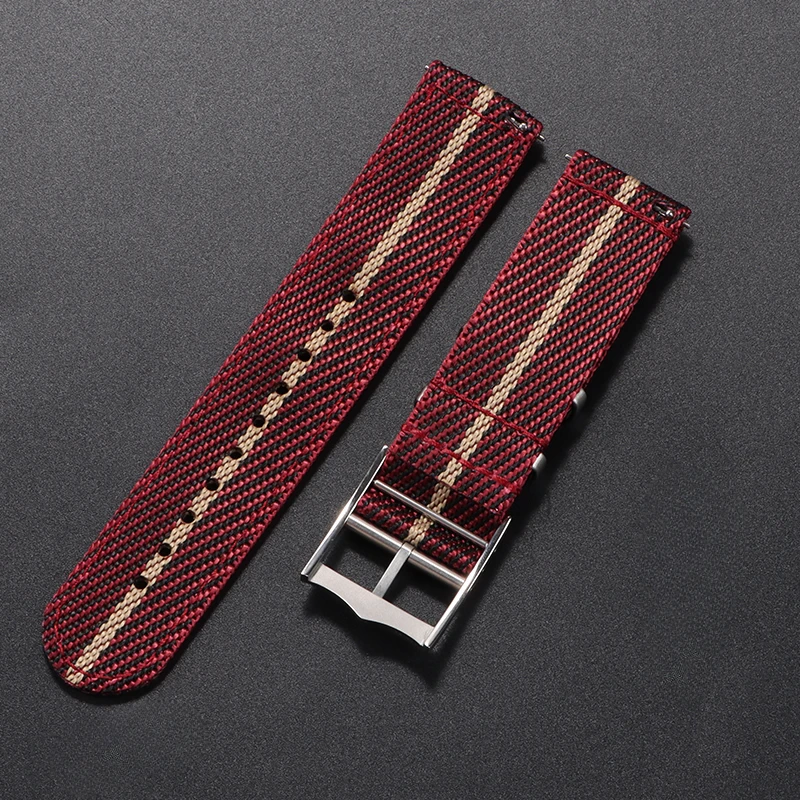 20mm 22mm Quick Release Nylon Watch Strap for Tudor Woven Canvas Fabric Band for Omega for Seiko for Military Men Women Bracelet