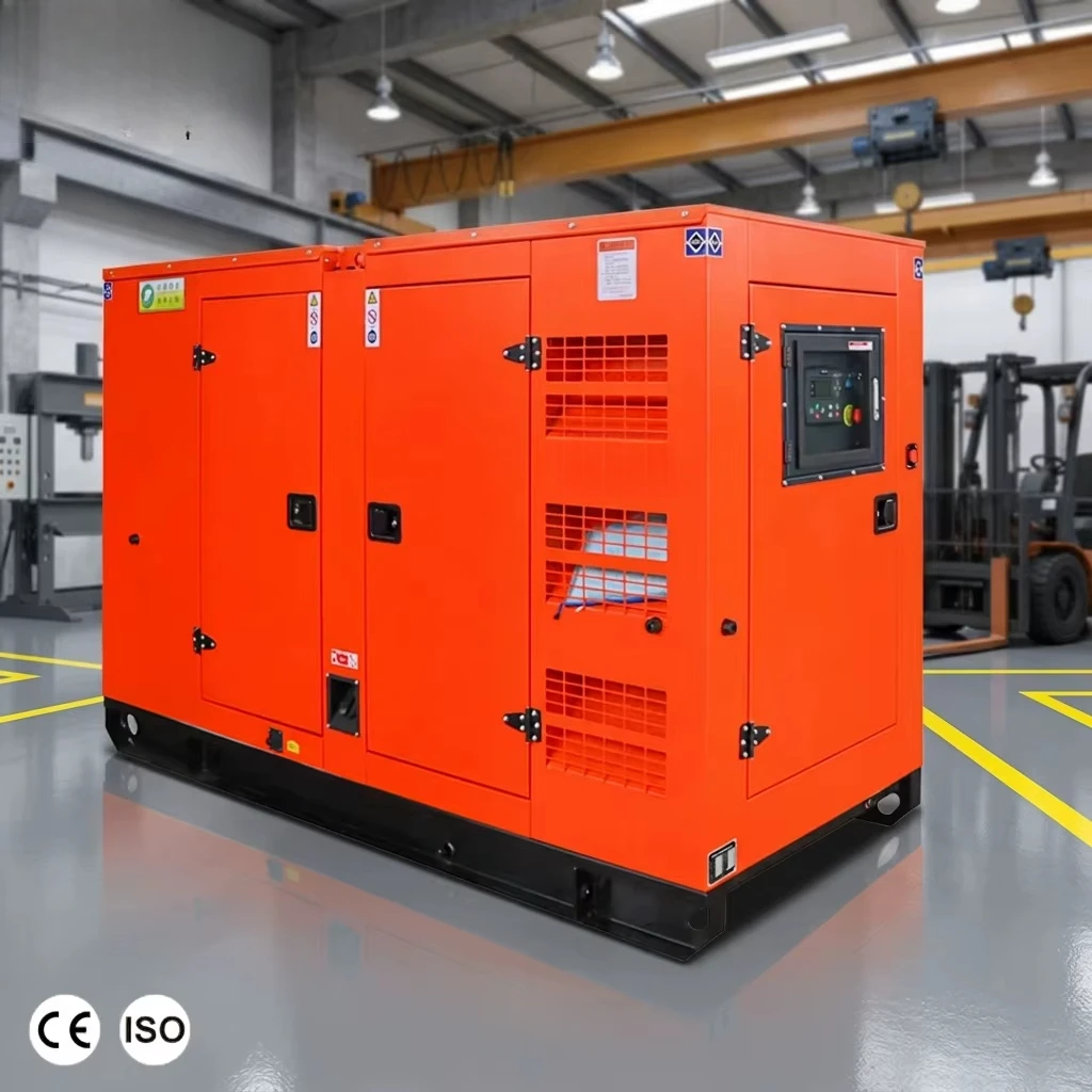 100kW - 500kW Silent Diesel Generator Set Powered by Weichai SDEC Cummins Engine 3 Phase 380V/400V Soundproof Generator with ATS