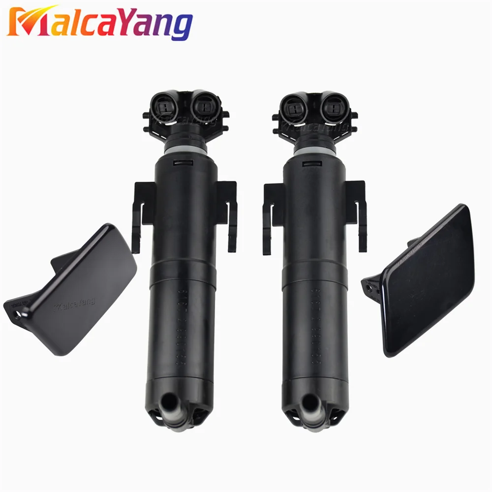 For BMW X1 E84 2009 2010 2011 2012 Left= Right Headlight Washer Sprayer Nozzle Cylinder Jet 61672990155