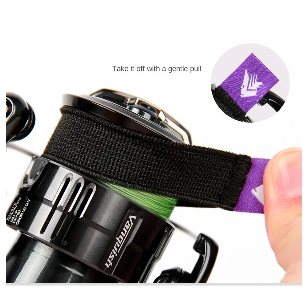 4 قطعة بكرة الصيد بكرة الصيد حزام الغزل عجلة حماية حزام الصيد بكرة حماية حزام حامل القطب أداة صيد السمك