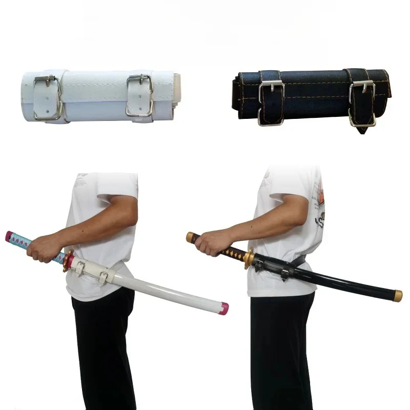 Katana Sword Belt Holster Anime Cosplay Prop Medieval Original Samurai Sabre Waist Straps Real Size Japanese Katana Belt Holder