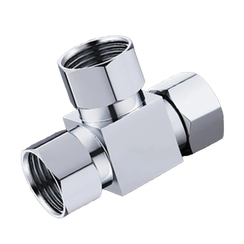 L8RC Metal Pipe Fitting Plumbing Connector 1/2 Thread Corrosion Resistant Fitting Upgrades for Secure & Leak Frees Connection