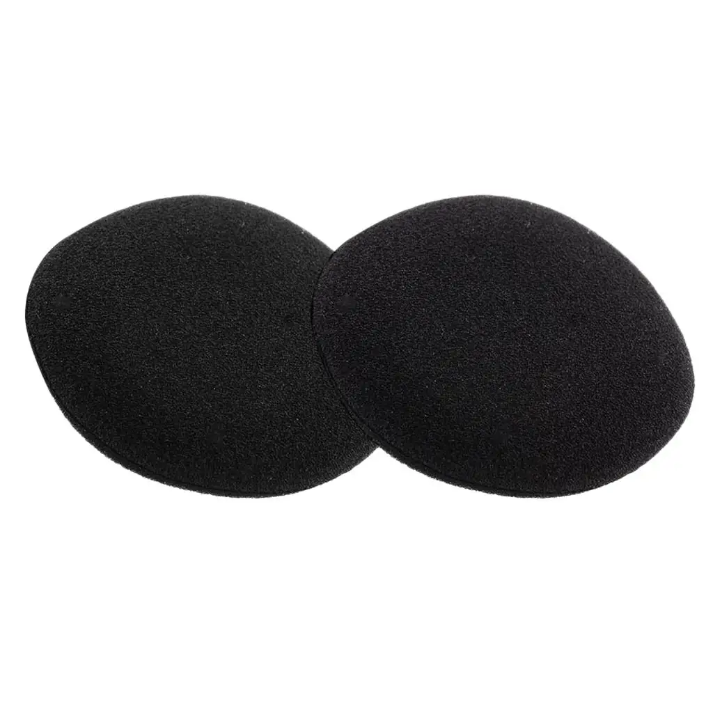 Replacement Sponge Headphone Ear Pads Black Earphone Cushion two Pieces