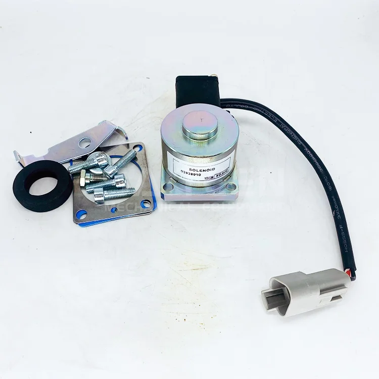 Excavator parts Diesel Engine Shut Off Valve Stop Solenoid Valve HATZ 12V/24V DC 03938010 03938110