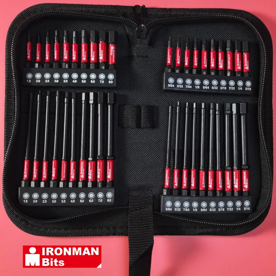 

40PCS 60PCS Hex Screwdriver Bit Set S2 Steel Metric SAE Magnetic Impact Driver Bits Power Drill Repair Tool Kit