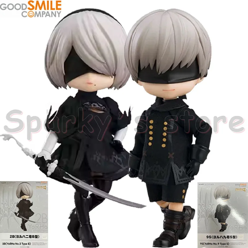 

Хорошая улыбка, оригинальная кукла NENDOROID NieR: Аниме-фигурка Automata Yorha No. 2-Тип Б No. 9, фигурки типа S, игрушки для детей, подарки