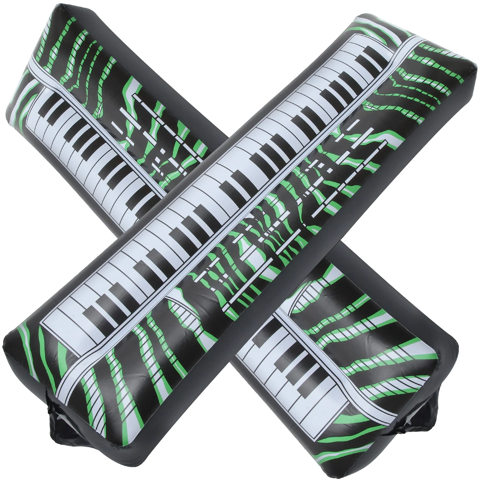 Wireless Keyboard Inflatable Electronic Musical Instrument Instruments PVC Party Decorations Funny Piano