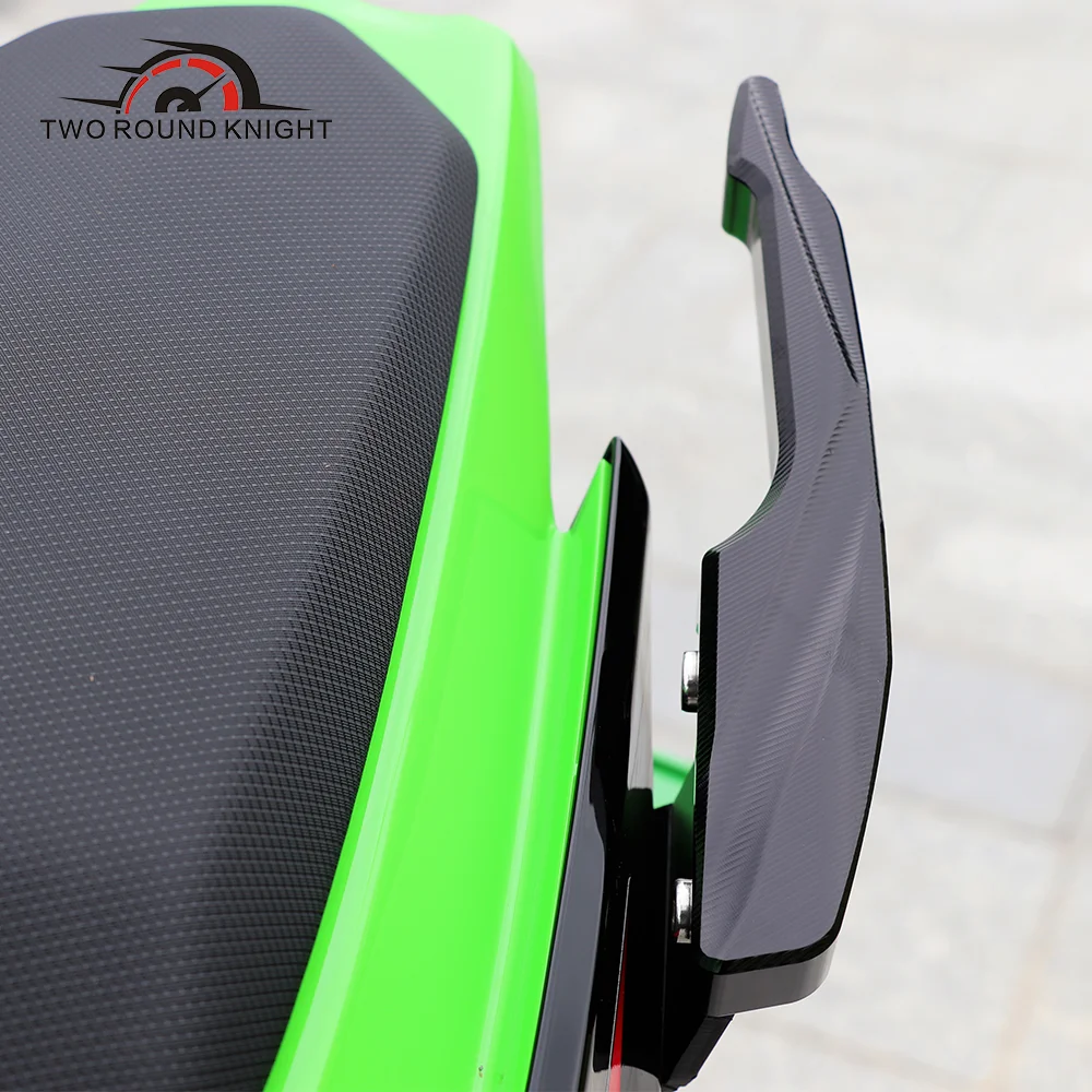 Motorcycle for Kawasaki Ninja400/500 Z400/500 2018-2025 Tail Armrest Thickened Rear Passenger Handle CNC Handrail Tail Bracket 6