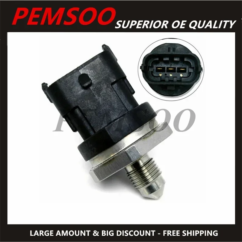 0261545006 0261545074 L807-18-211 Fuel Rail Pressure Sensor for Mazda (24-13-009) CX-7 2007-2009 Sensors for Cars