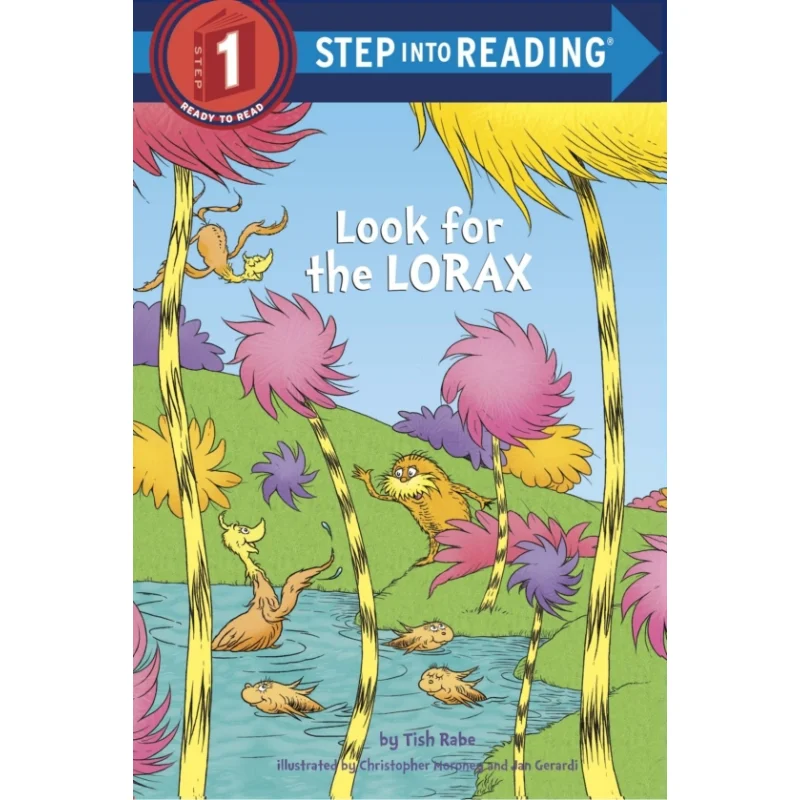 خطوة إلى القراءة RStep 1Look For The Lorax Rabe Tish Random House US 9780375869990 Book #1