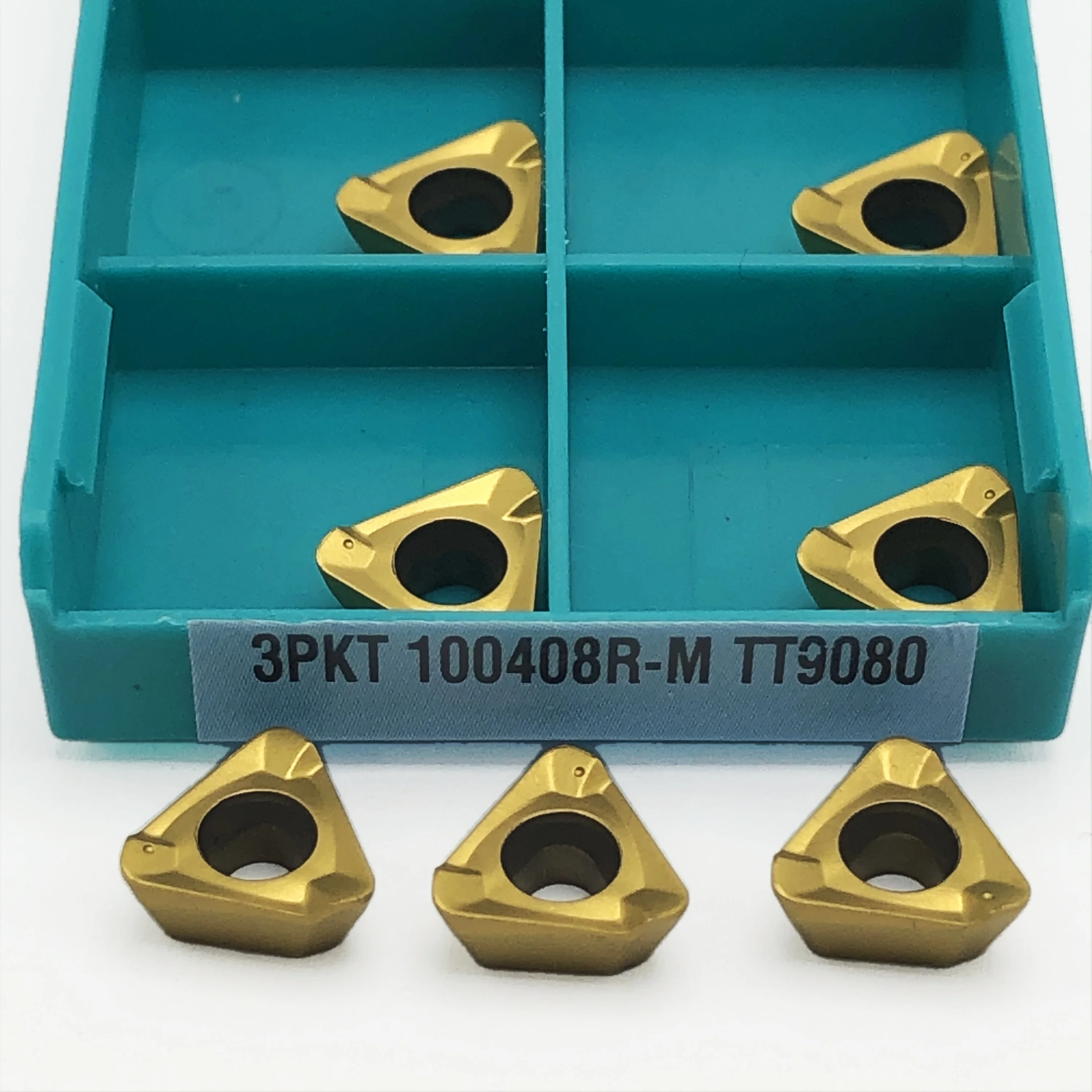 Muslimt TT9080 inserti di fresatura CNC in metallo duro di alta qualità tornio indicizzabile parti strumenti tornitura in controcorrente