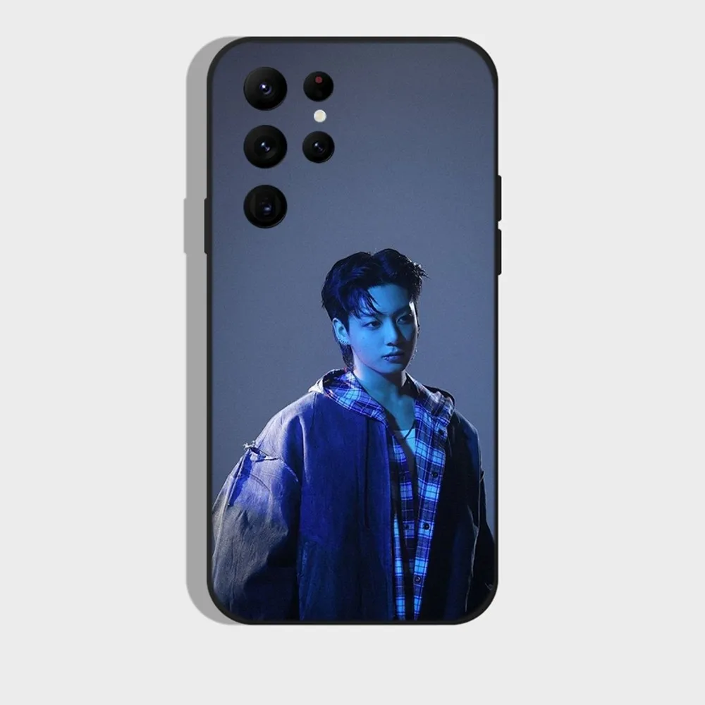 Kpop J-JungkookS Never Let Go Phone Case For Samsung S24,S22 Ultra,S20,S30 plus,S22 plus,S23,S30 ultra 5G Silicone Cover