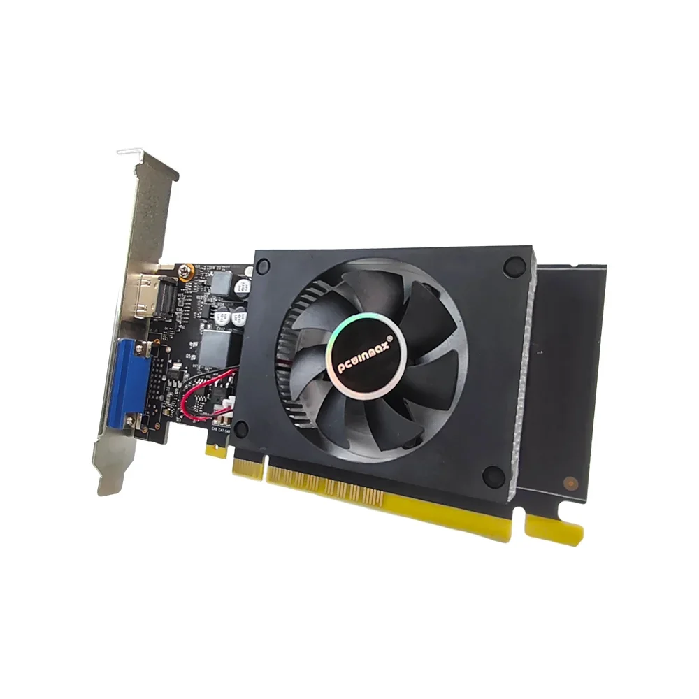 GT 710 1GB 2GB 64Bit DDR3 Low Profile Desktop OEM ODM Graphics Card Geforce GT 210 610  730 740 1030 LP GPU