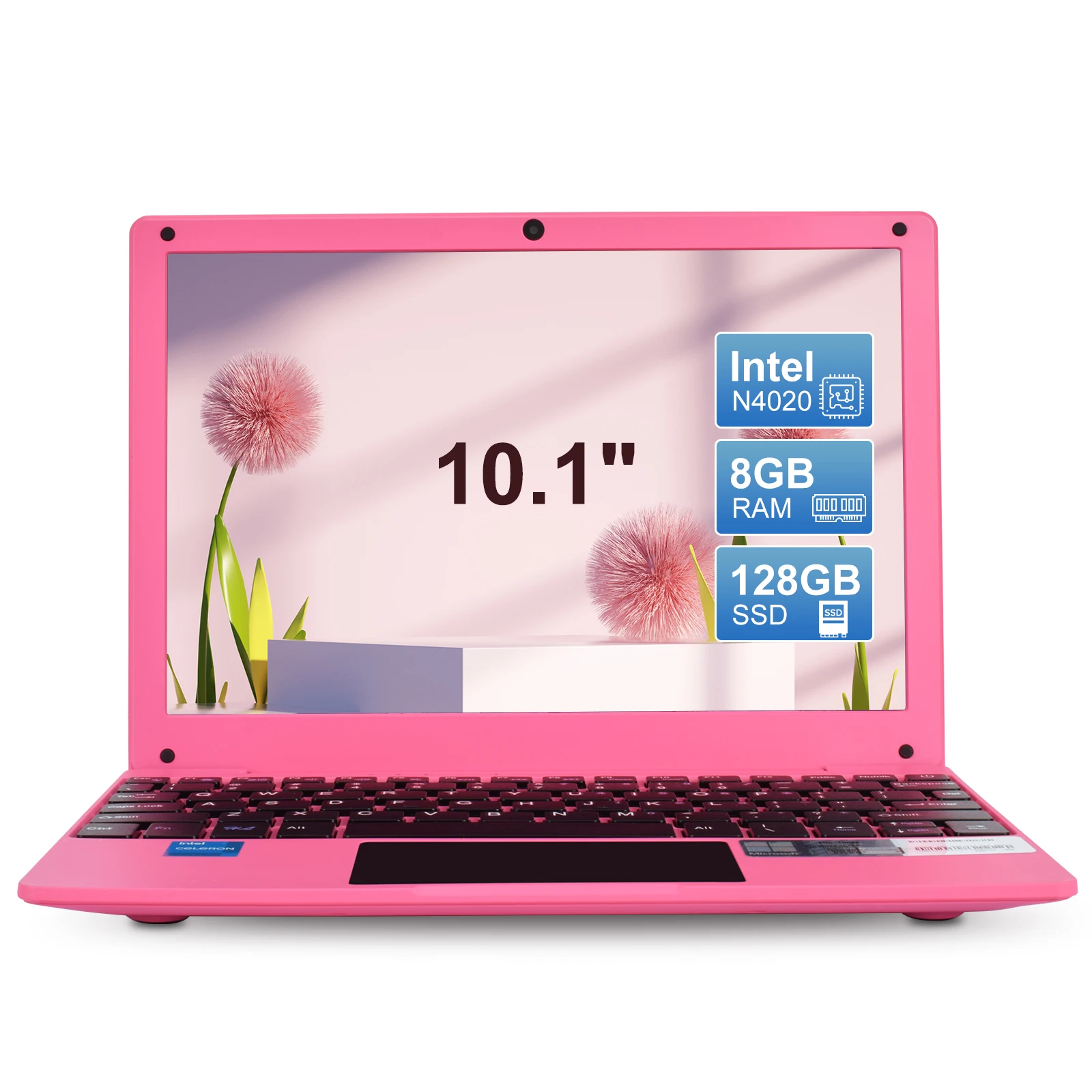 

2025 New 10.1 Inch Mini Laptop, Intel Celeron N4020, 8GB RAM 128GB SSD, Windows 11 Ultra-Portable Notebook for Student Business