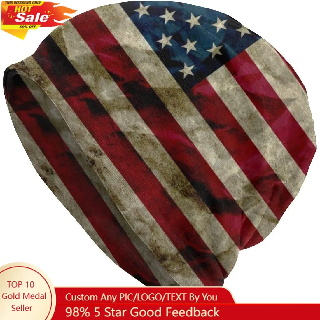 

Cotton Beanie Baggy Hat Slouchy Skull Beanie for Men Women