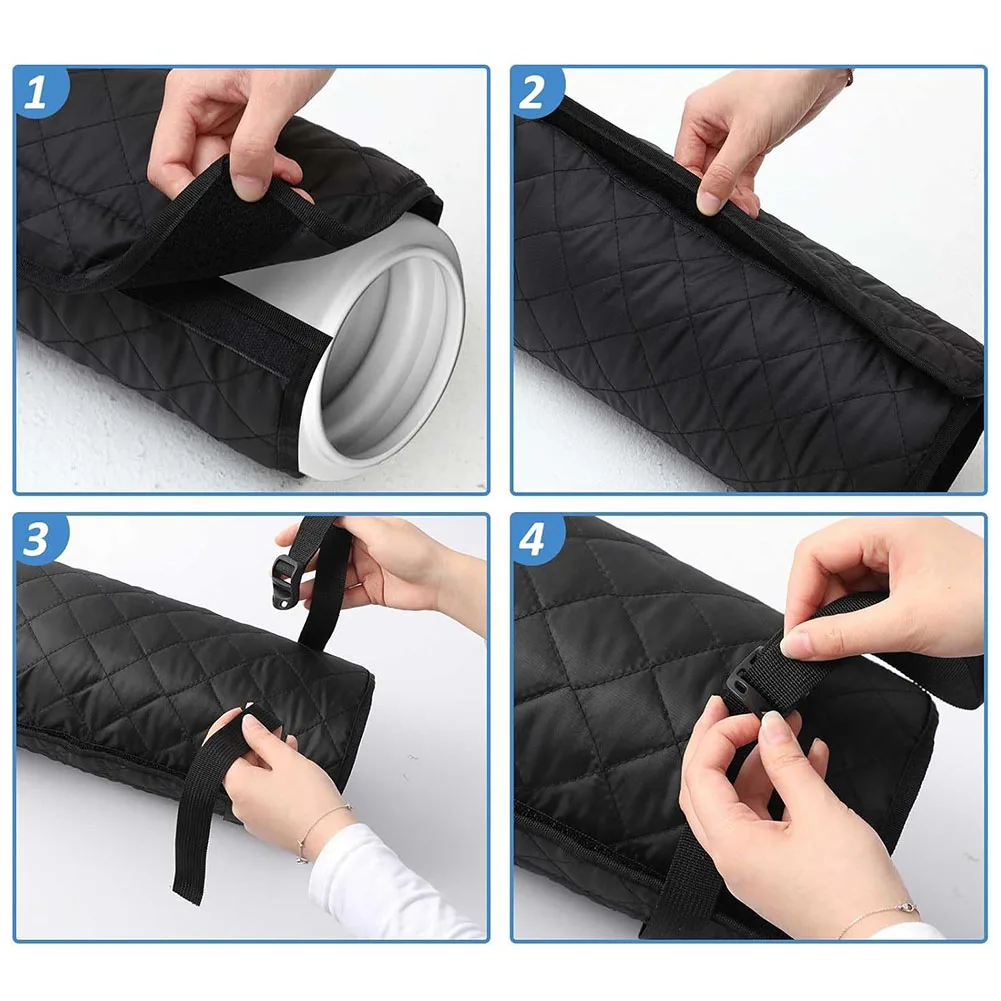 Cooling System Insulation Air Conditioner Cover Customizable Fit Easy Installation Energy Efficiency Improvement