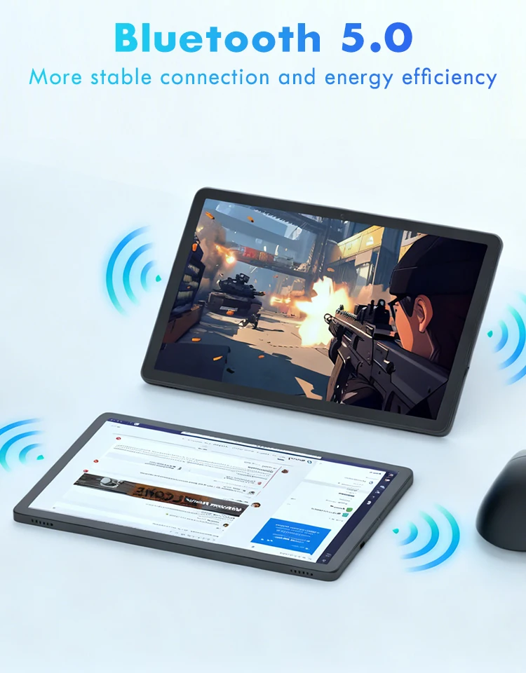 Global Version Philips T7305 AI Tablet 10.1' 12GB(+8GB Virtual RAM) 128GB 4G LTE Unisoc T606 5000mAh L1 Wifi Android 16 Tablets