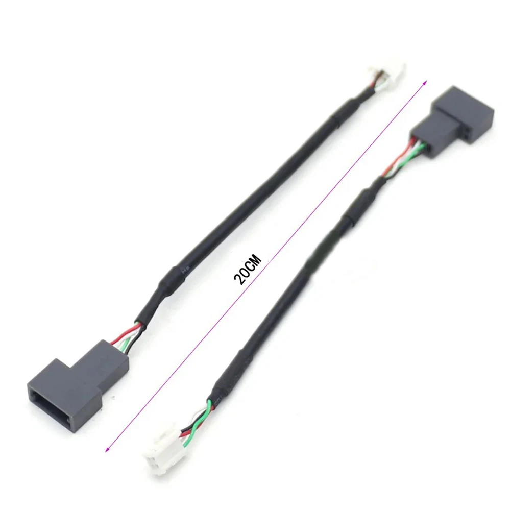 1 Pcs For Hyundai For Kia USB Conector Female To Male For Android Multimedia 4 Pin Automotive Conversion Accessories