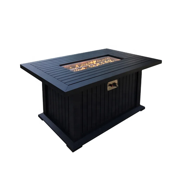 High End Rectangle Propane Backyard Fire Pit/Outdoor Gas Firepits Table