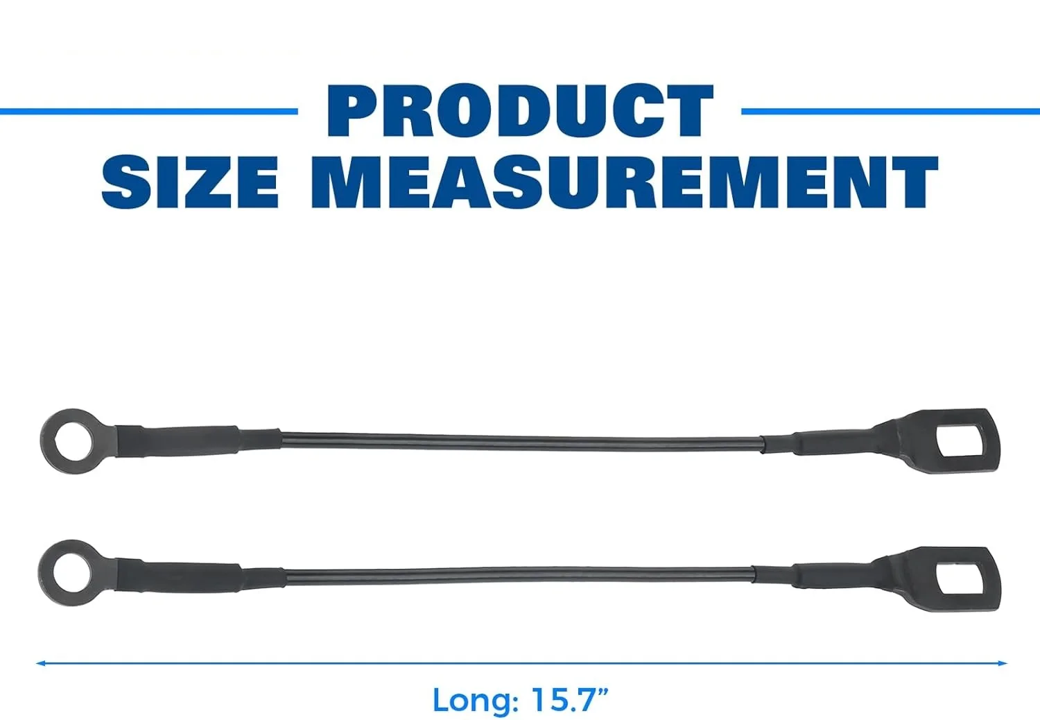 Tailgate Support Cable Set Pair of Tailgate Straps Pair Rear Tailgate Cables Lift Gate Support Straps Pickup