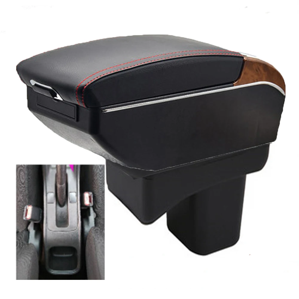 For Suzuki Baleno Armrest Box Retrofit Parts Center Console Special Storage Space Car Elbow Rest with USB