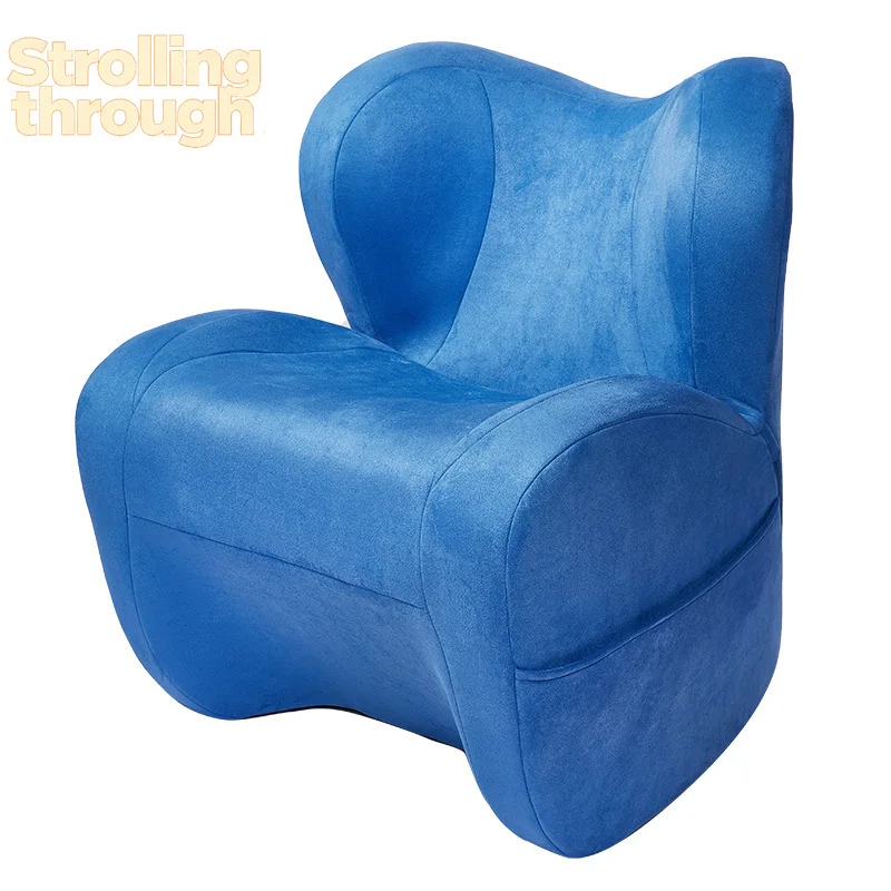 

Waist sofa Ergonomic ridge protection small sofa Living room small apartment stylish simple lazy sofa