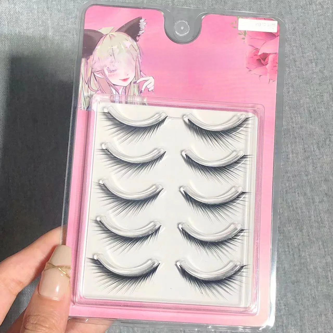 DDT62 pesca stile antico sorella volante obliqua gambo nero intero occhio di volpe ciglia finte affumicate europee e americane