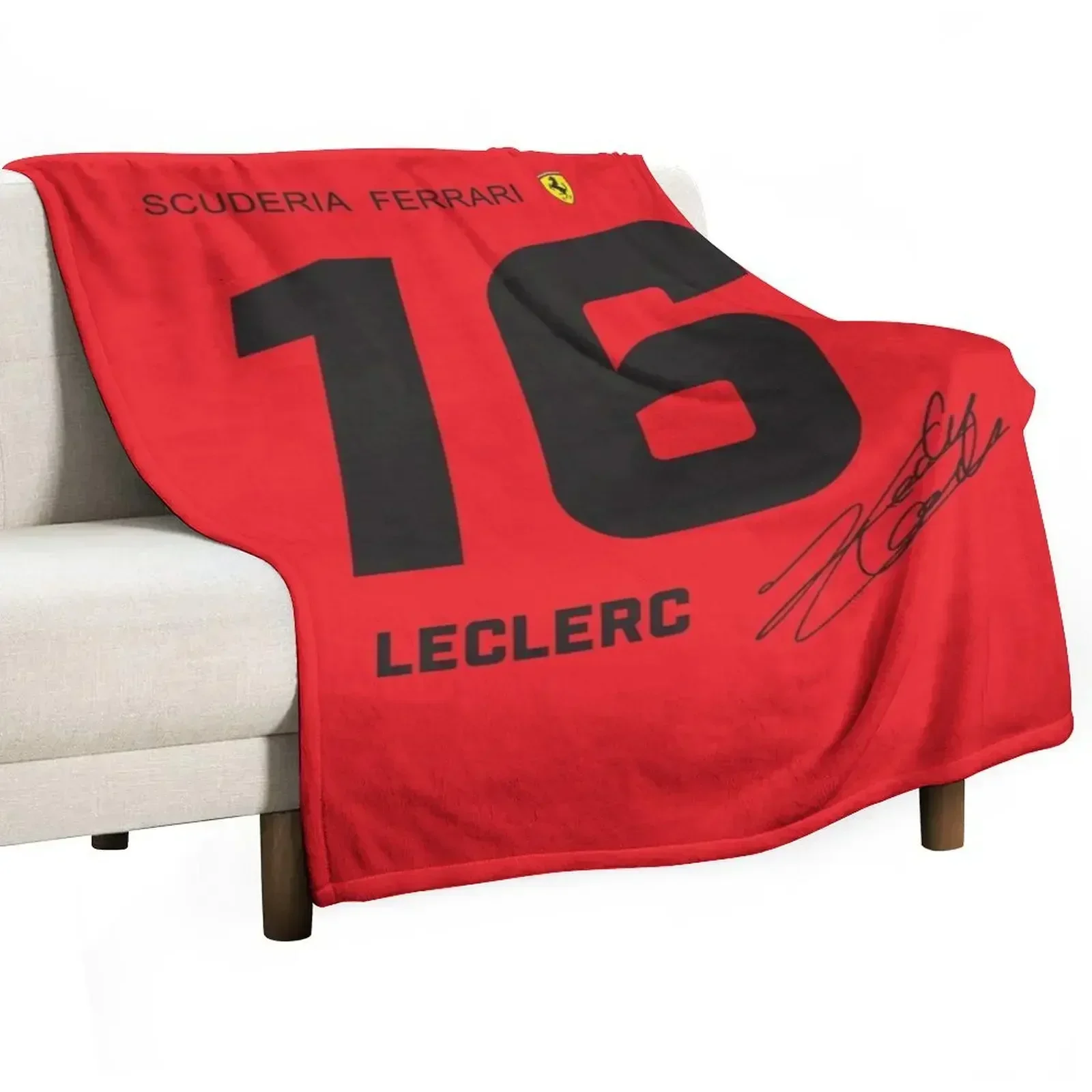 

Charles Leclerc 16 Throw Blanket for sofa for babies Blankets