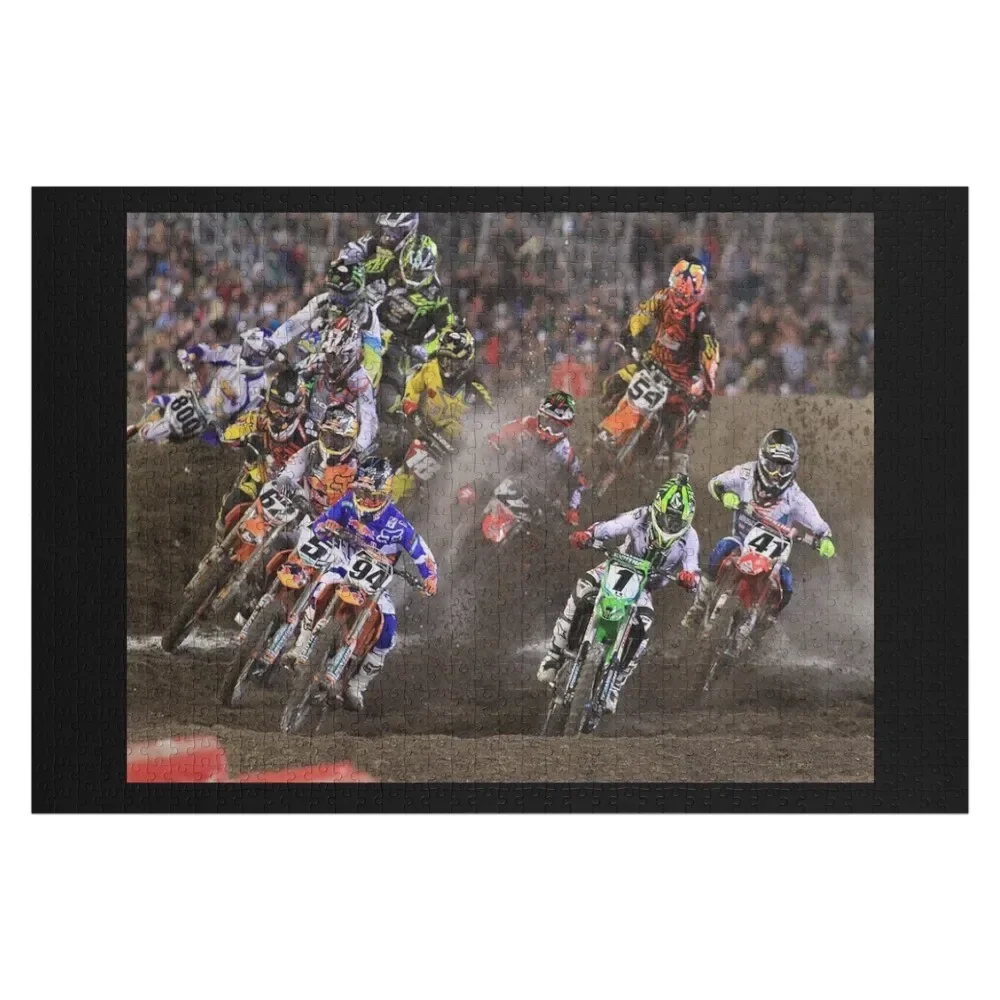 

Daytona Supercross Jigsaw Puzzle Wooden Decor Paintings Customized Kids Gift Animal Wood Adults Puzzle