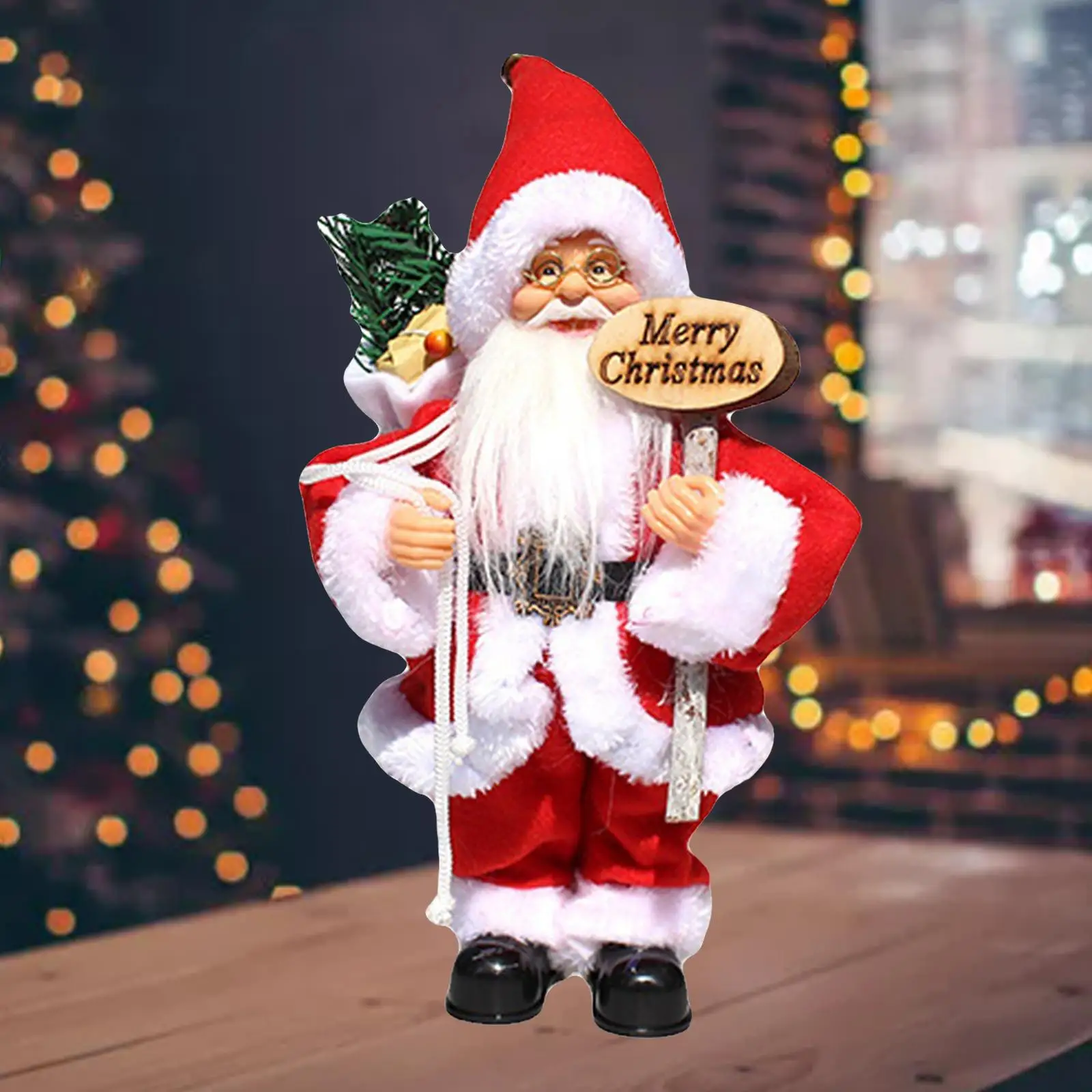 Electric Music Santa Claus Doll Electric Santa Claus Decor Novelty Gifts Musical